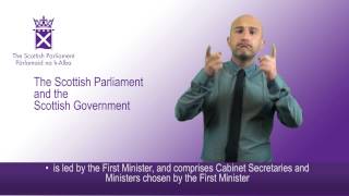 The Scottish Parliament & The Scottish Government