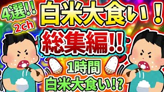 【総集編】異常な白米の大食いによって人生を狂わせたスレ総集編【2ch修羅場スレ】【2ch大食い】