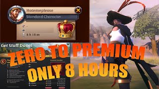 ZERO TO PREMIUM ONLY 8 HOURS - EPISODE 1/2 ALBION ONLINE EUROPE