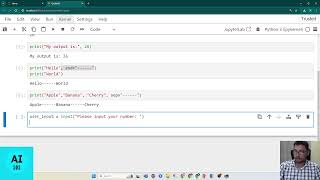 2.2 Python Basic-01: Print function, Input, data type and String operation (English)