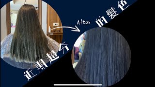 深髮色首選「神秘藍黑色」_JJ Hair Salon桃園藝文店