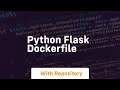 python flask dockerfile