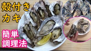 一番簡単な調理法で殻付きの牡蠣を美味しく食べる#殻付き牡蠣食べ方＃殻付き牡蠣＃殻付き牡蛎電子レンジ