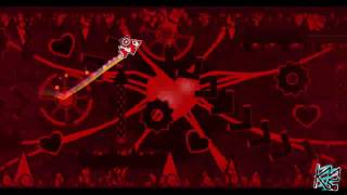 Geometry Dash - Heartbeat by Brocolly (Demon) Complete + 3 Coins (Live)