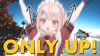 【ONLY UP! #4】サムネ、飛んでるように見えますよね？【新人Vtuber / #甘利苺衣】