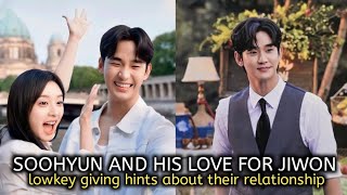 Kim soohyun lowkey giving hints about his secret relationship with Kim jiwon