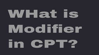 EM Related Modifiers-25, 24, 57