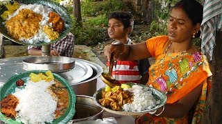 Cheapest Roadside Unlimited Meals | Indian Street food #Streetfood