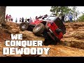 Our 2018 Jeep Wrangler JLU Rubicon Conquers DeWoody at Barnwell Mountain!