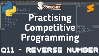 Q11 - Reverse Number | Sharping Skills | CPinPython
