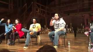 Lin-Manuel Miranda performing cut John Adams Rap from Hamilton