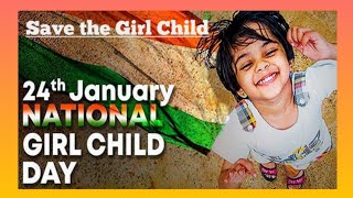 National Girl Child Day on 24 January