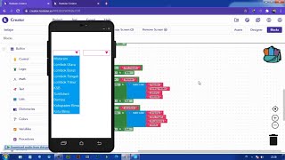 Membuat spinner kodular Part 1.  | input string