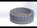 Guide Vane Mechanism of a Francis Turbine | Working Animation | SolidWorks