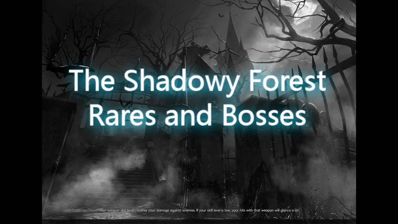 The Shadowy Forest Rares And Bosses, The Secret World - YouTube