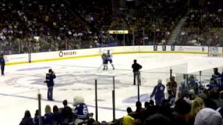 2010 Toronto Maple Leafs Skills Competition Versteeg Penalty Shot