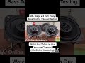 JBL Stage 2 424 4 inch 2way Bass Testing+Sound Testing#carspeaker #bassboosted #car #jbl #pioneer #