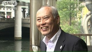 観光開発進む日本橋　「かわてらす」舛添知事が視察(14/05/19)