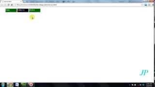 how to create a active menu in HTML using Jquery