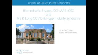 Biomechanical Issues (CCI, AAI, OTC), ME/CFS, Long COVID & Hypermobility Syndrome