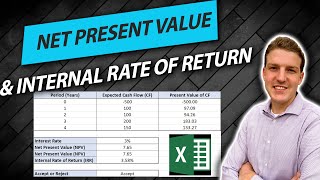 How to Calculate NPV and IRR in Excel