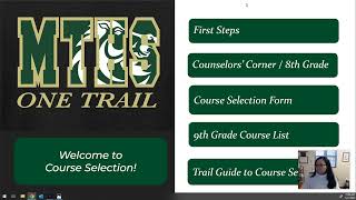MTHS 9th Grade Course Selection