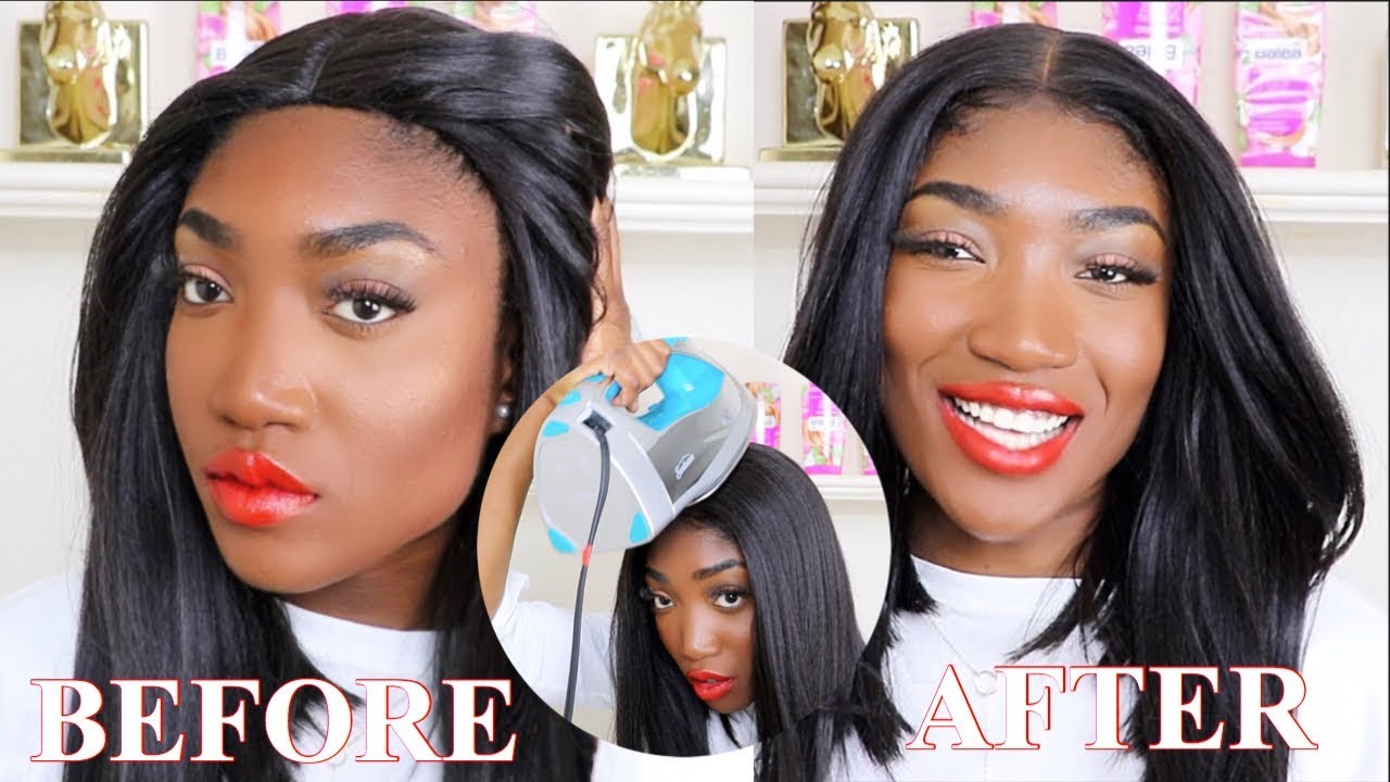 How To Make A 20 Synthetic Wig Look Natural For Beginners Youtube