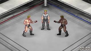 【Fire Pro Wrestling World】 ランニング後頭部ドロップキック 【技クラフト】