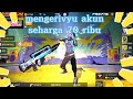 mengerivyu akun seharga 70 ribu kata kalian wortit nggak??🗿🗿#freefire #video #subscribe #like