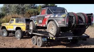 TRX-4 Bronco Trail Truck and Kyosho Outlaw Rampage