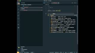 Getting Started with Java in VS Code(Mac OS). Creating "Hello world" Java in VS Code(Mac OS).