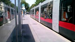 Straßenbahn Linie D Kärntner Ring in Wien