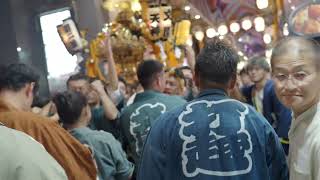 中野氷川神社　例大祭　宵宮　中野駅前　神輿渡御　2024/09/14  f6