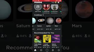 Planets In Roblox