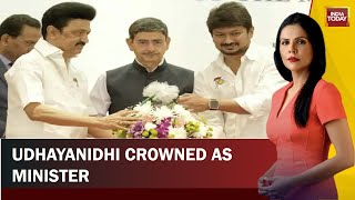 MK Stalin Congratulates Son Udhayanidhi Stalin As He Takes Over The Sports Ministery