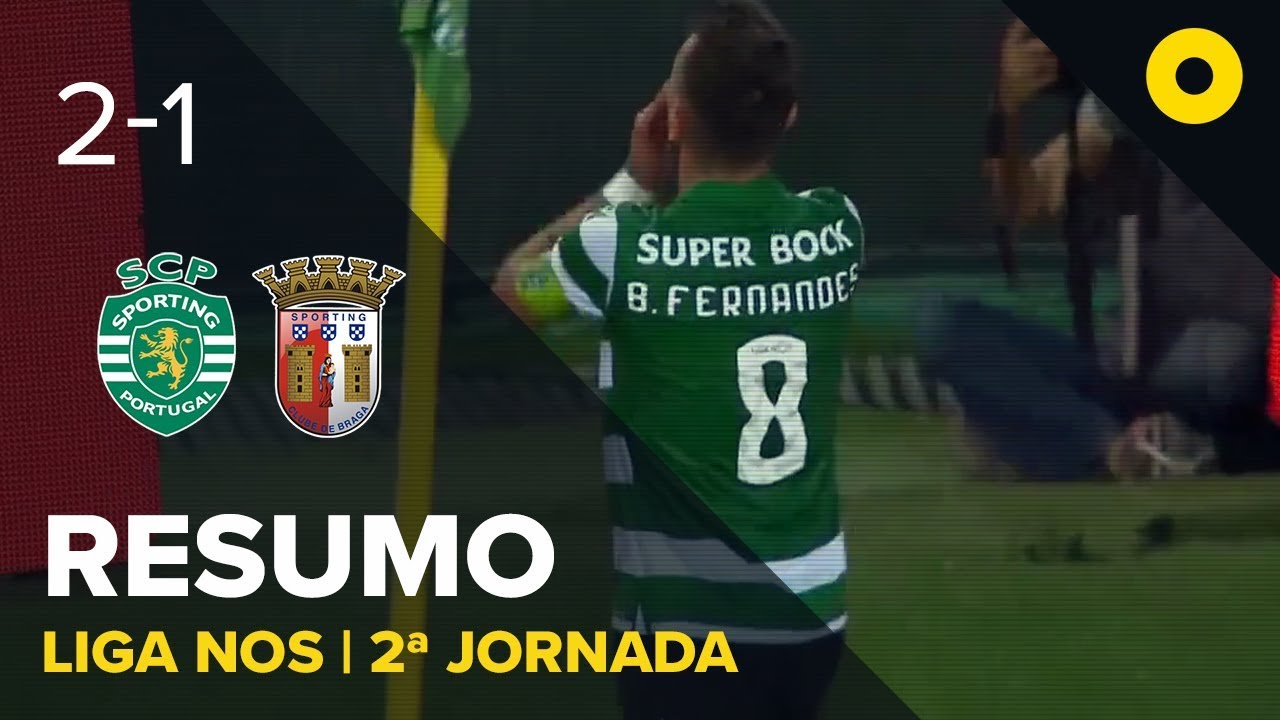 Sporting 2-1 SC Braga - Resumo | SPORT TV - YouTube