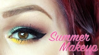 Colourful Summer Makeup Look | Anastasia Artist Palette Tutorial