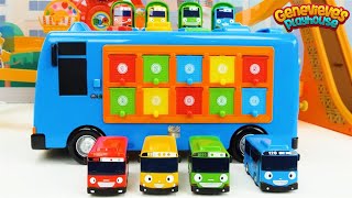 Car Toys for Toddlers - Tayo the Little Bus Amusement Park Playset!