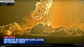 SpaceX rocket being tested in Texas explodes, but no injuries reported