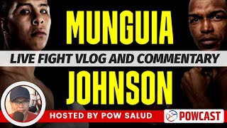 Jamie Munguia vs Tureano Johnson Live Fight Vlog and Commentary