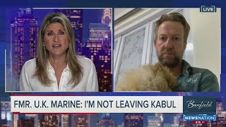 ‘I’m not leaving Kabul,’ says former UK marine who founded animal rescue