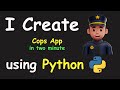 I CREATE COPS APP IN 2 MIN USING PYTHON & LEARN PYTHON BY BUILDING SIMPLE PROJECTS