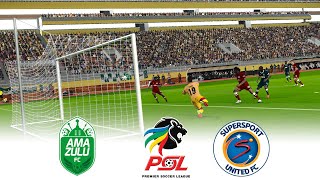 🔴AMAZULU FC vs SUPERSPORT LIVE TODAY ⚽ BETWAY PREMIERSHIP 2024/25 ⚽ Football Gameplay HD PREDICTION