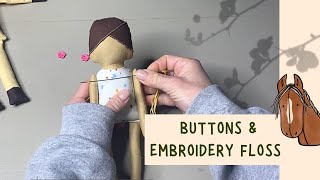 Button Jointed Arm for dolly