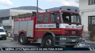 Isernia, citta' paralizzata da una fuga di gas