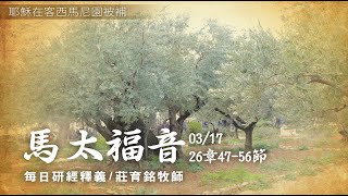 210317 馬太福音 26章47~56節 猶大以親吻為記賣耶穌