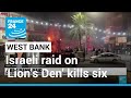 Funerals held after Israeli raids on West Bank militants kill six • FRANCE 24 English