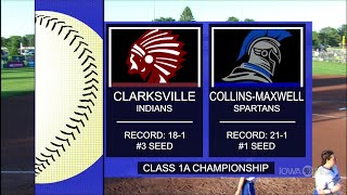 (1A) 2020 IGHSAU Girls State Softball Championships