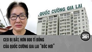 CEO bị bắt, hơn 800 tỉ đồng của Quốc Cường Gia Lai “bốc hơi”