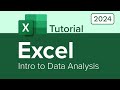 Excel Intro to Data Analysis Tutorial